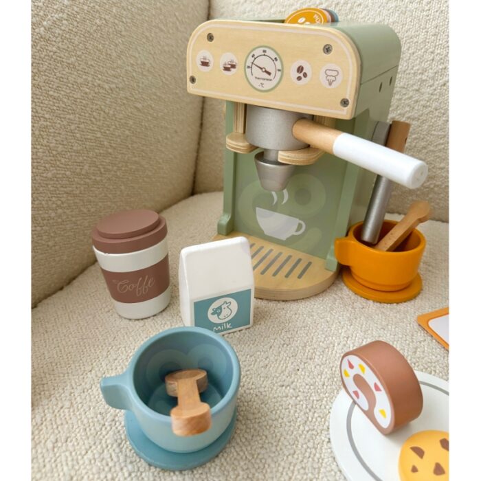 WOOPIE GREEN Drewniany Ekspres do Kawy 25 el Cukiernia Barista - obrazek 7