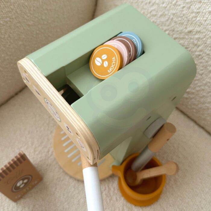 WOOPIE GREEN Drewniany Ekspres do Kawy 25 el Cukiernia Barista - obrazek 8