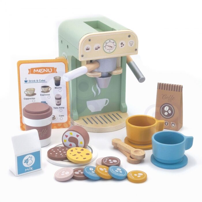 WOOPIE GREEN Drewniany Ekspres do Kawy 25 el Cukiernia Barista - obrazek 10