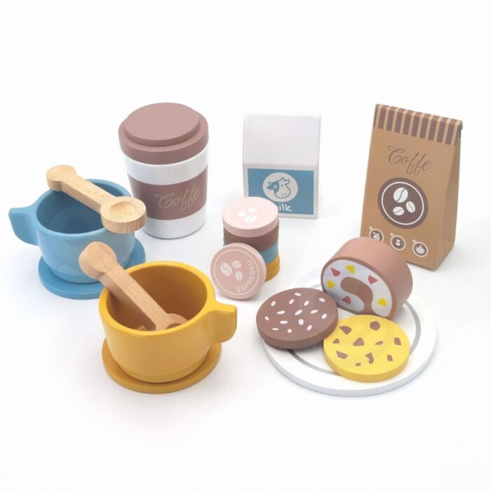 WOOPIE GREEN Drewniany Ekspres do Kawy 25 el Cukiernia Barista - obrazek 11