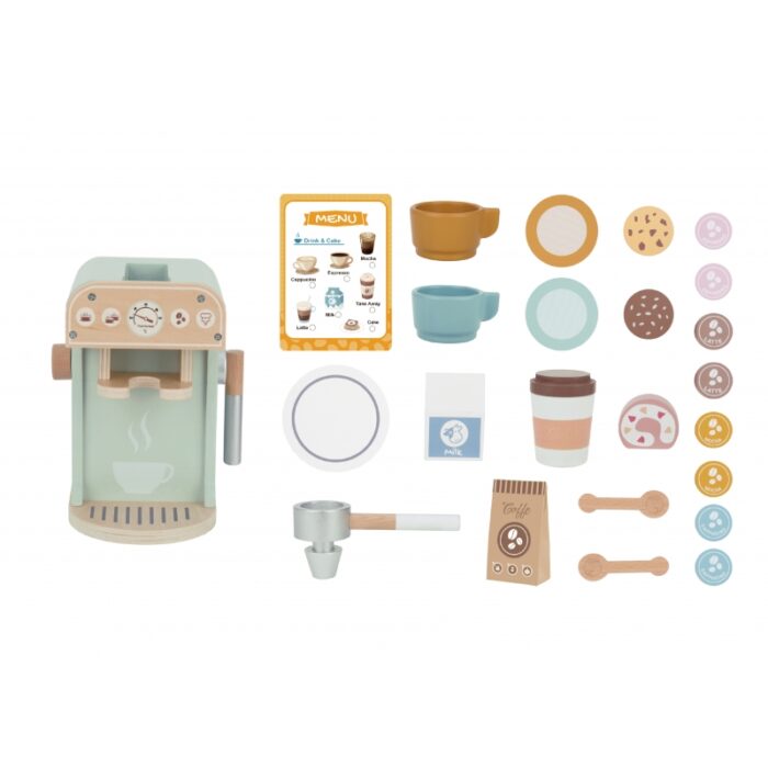 WOOPIE GREEN Drewniany Ekspres do Kawy 25 el Cukiernia Barista - obrazek 14