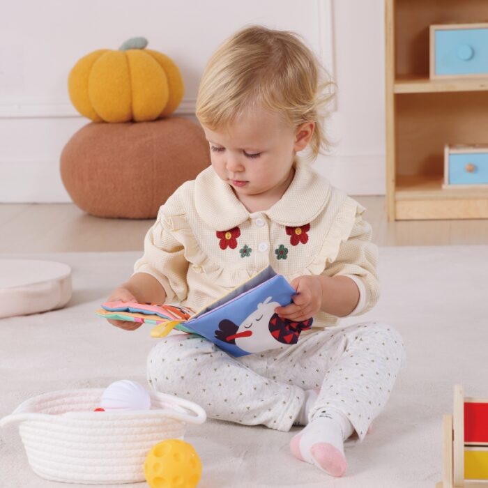 TOOKY TOY Box Pudełko XXL Montessori Edukacyjne 6w1 Sensoryczne5-6 Mies - obrazek 3