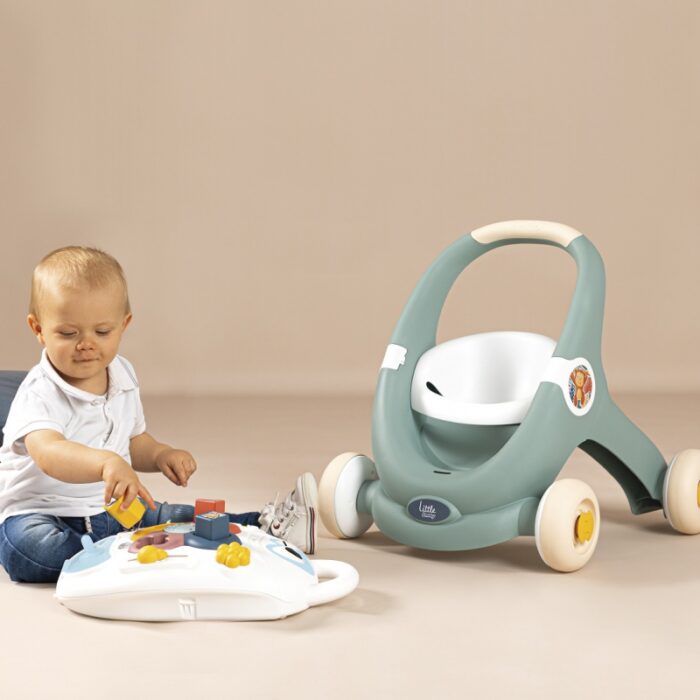 SMOBY Little Chodzik 3w1 Pchacz Interaktywny Wózek - obrazek 8