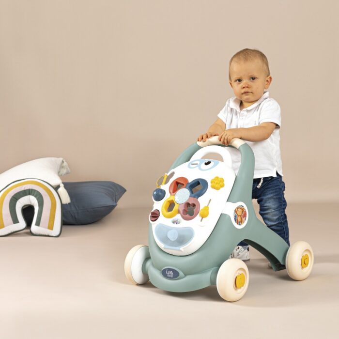 SMOBY Little Chodzik 3w1 Pchacz Interaktywny Wózek - obrazek 11
