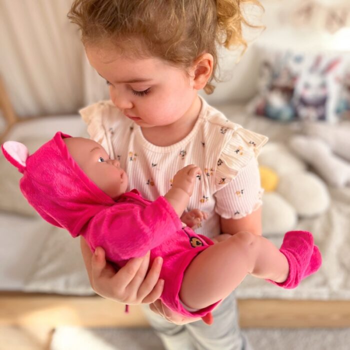 WOOPIE Lalka Bobas w Ubranku Misio 46 cm - obrazek 4