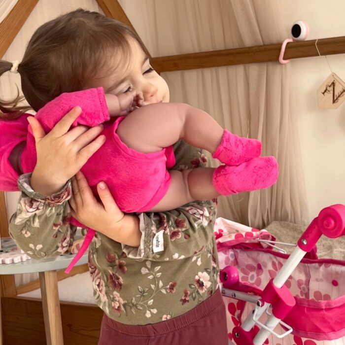 WOOPIE Lalka Bobas w Ubranku Misio 46 cm - obrazek 6