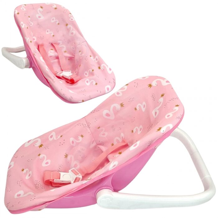WOOPIE ROYAL Zestaw Lalka Bobas 30,5 cm + Nosidełko Różowe - obrazek 12