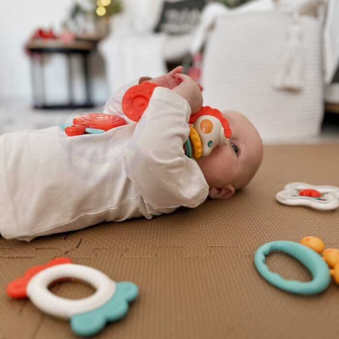 WOOPIE BABY Zestaw Gryzaków Grzechotek Sensorycznych - obrazek 5