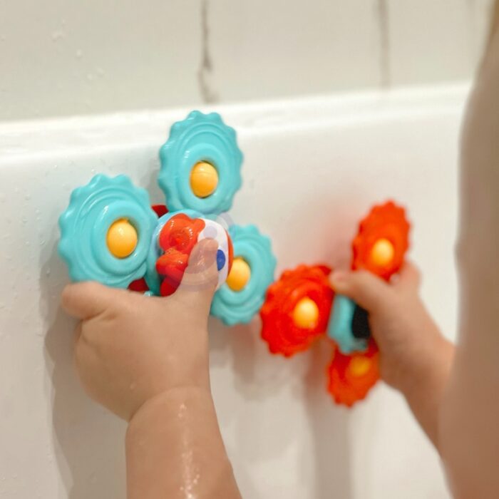 WOOPIE BABY Gryzak Spinner Wirujący z Przyssawką Zestaw 3 szt - obrazek 3
