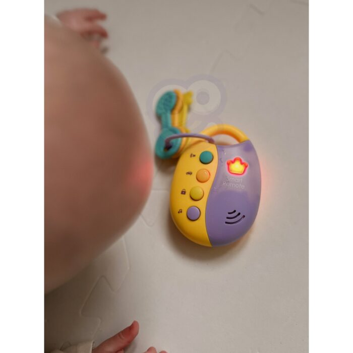 WOOPIE BABY Interaktywne Kluczki Samochodowe z Pilotem Gryzak 2w1 - obrazek 6