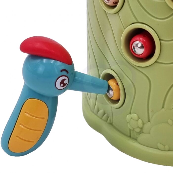 WOOPIE Gra Zręcznościowa Złap Robaka + 2 Dziecioły - obrazek 6