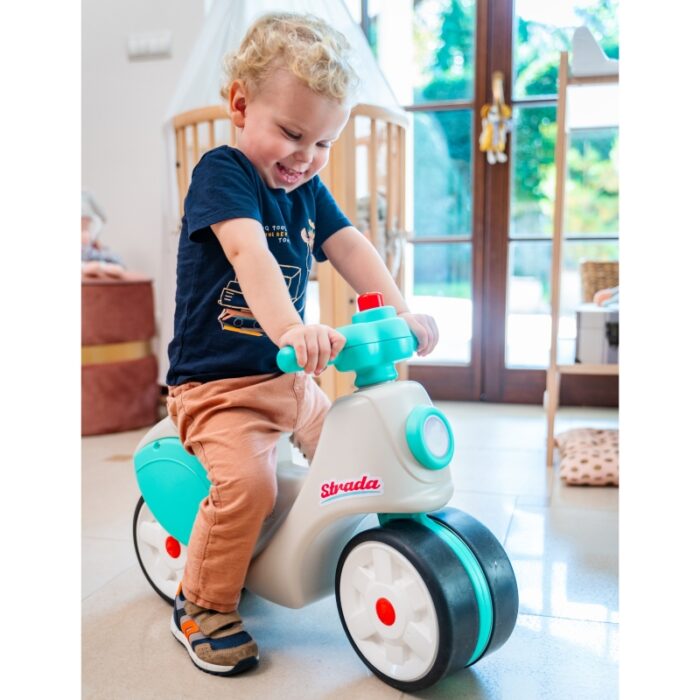 Falk Jeździk Scooter Strada Retro Ciche Opony od 1 Roku - obrazek 2