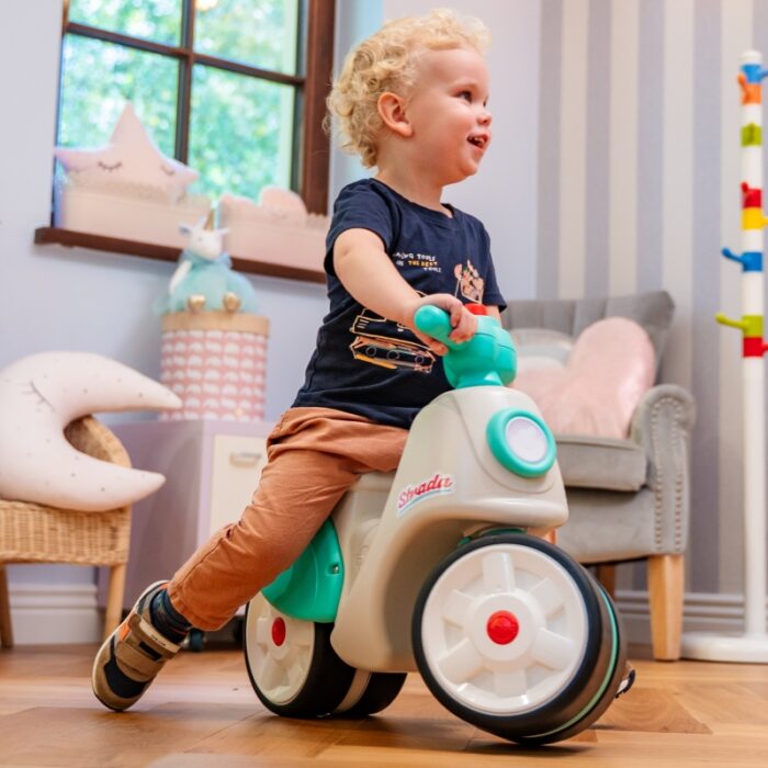 Falk Jeździk Scooter Strada Retro Ciche Opony od 1 Roku - obrazek 5