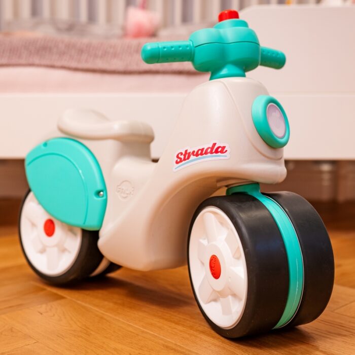 Falk Jeździk Scooter Strada Retro Ciche Opony od 1 Roku - obrazek 7