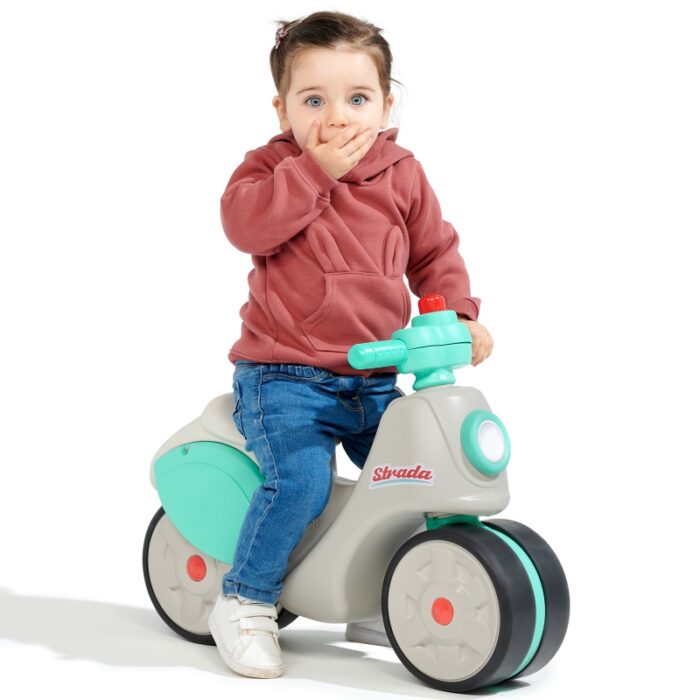 Falk Jeździk Scooter Strada Retro Ciche Opony od 1 Roku - obrazek 13