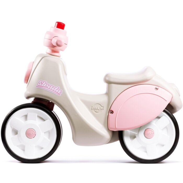 Falk Jeździk Scooter Strada Retro Dla Dziewczynki Ciche Opony od 1 Roku - obrazek 8