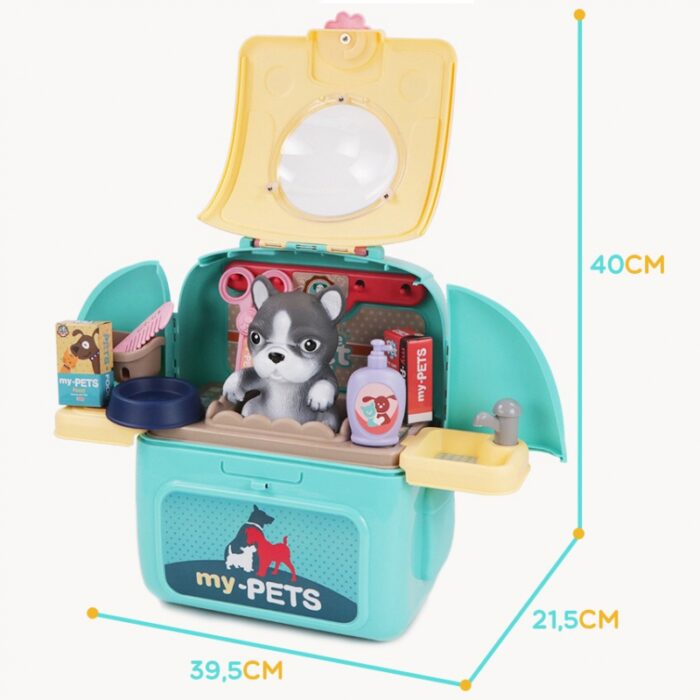 WOOPIE Pies Przenośny Salon Piękoności 2w1 w Plecaku Transporter - obrazek 15