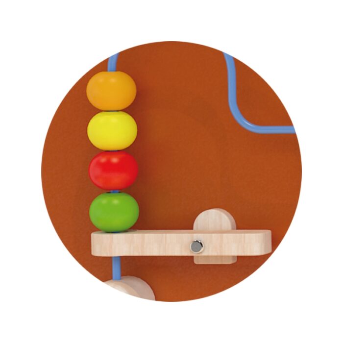 VIGA Drewniana Tablica Manipulacyjna Konik Certyfikat FSC Montessori - obrazek 3