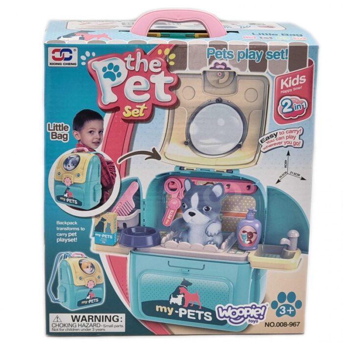 WOOPIE Pies Przenośny Salon Piękoności 2w1 w Plecaku Transporter - obrazek 16
