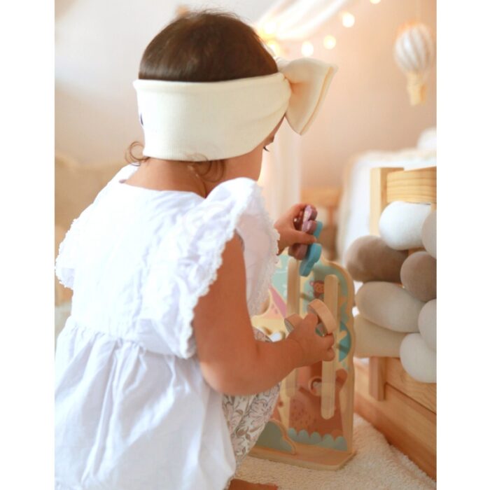 TOOKY TOY Labirynt Tablica Edukacyjna Tor 2w1 Labirynt Drewniany - obrazek 6
