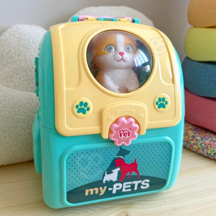 WOOPIE Kotek Przenośny Salon Piękności 2w1 w Plecaku Transporter - obrazek 9