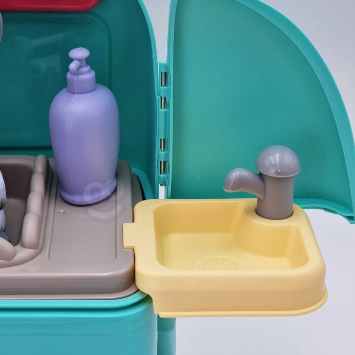 WOOPIE Kotek Przenośny Salon Piękności 2w1 w Plecaku Transporter - obrazek 15