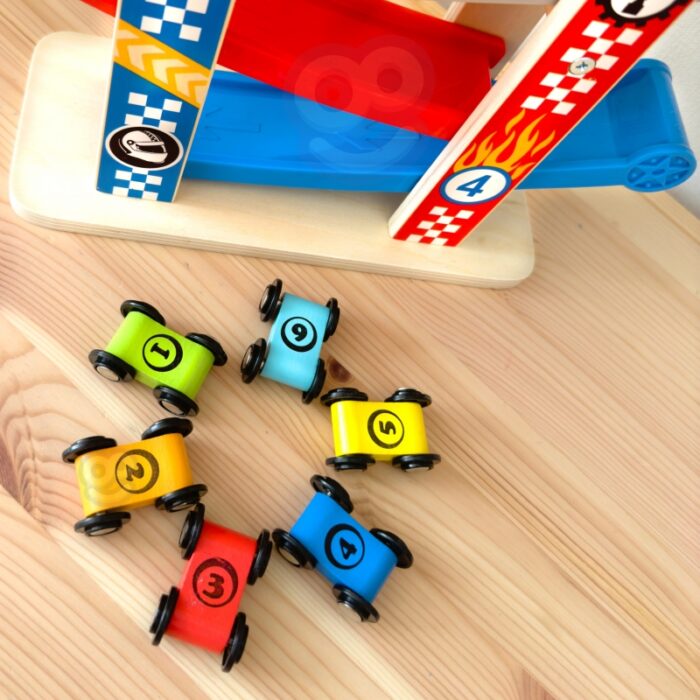 TOOKY TOY Kolorowa  Zjeżdżalnia Tor Dla Samochodów - obrazek 5