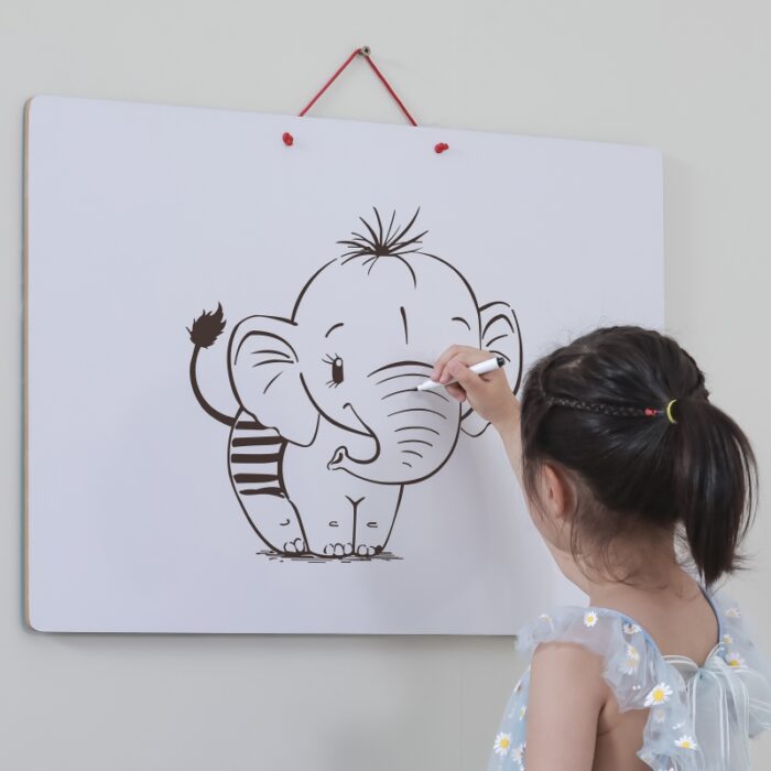 Viga 2w1 Tablica Edukacyjna z Magnetyczną Mapą Świata Montessori - obrazek 4