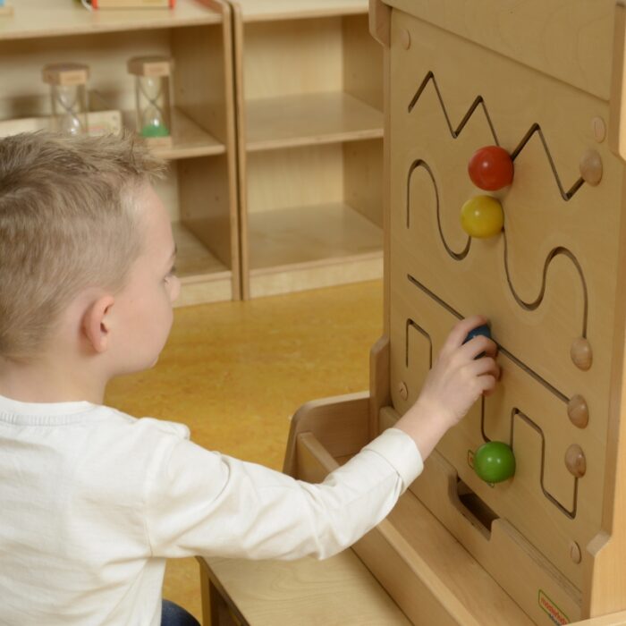 MASTERKIDZ Tablica Przesuwna Mała Motoryka Montessori - obrazek 2