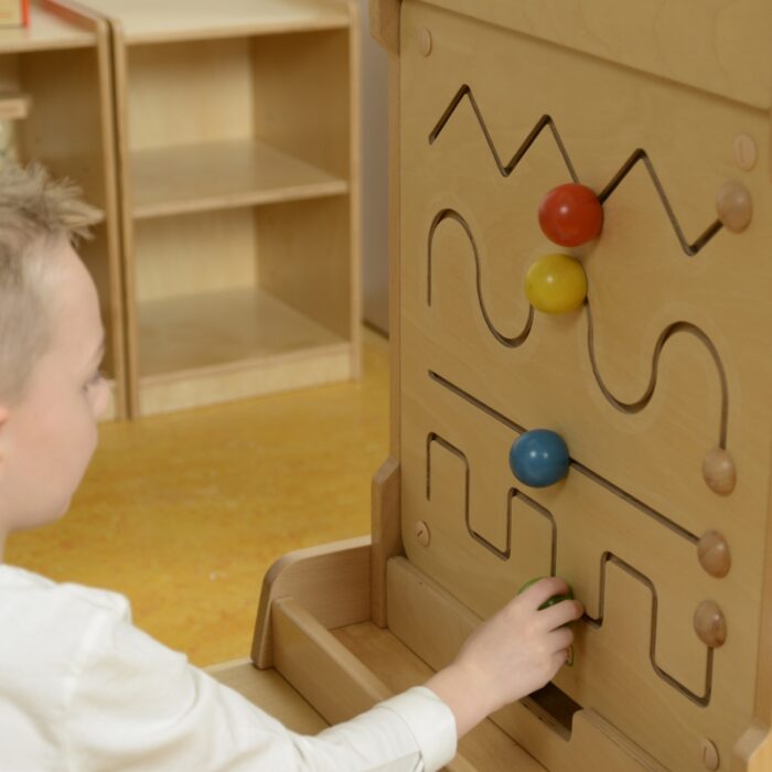 MASTERKIDZ Tablica Przesuwna Mała Motoryka Montessori - obrazek 3