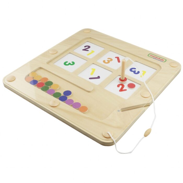 MASTERKIDZ Tablica Magnetyczna Nauka Liczenia - obrazek 7