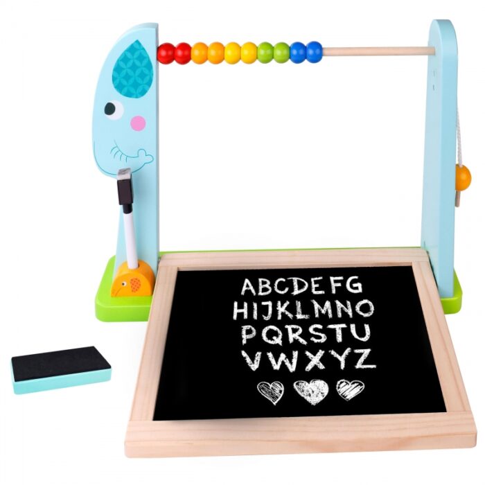 TOOKY TOY  Edukacyjna Tablica Na Biurko + 18 magnetycznych elementów - obrazek 4