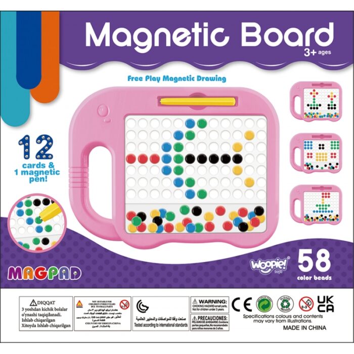 WOOPIE Tablica Magnetyczna dla Dzieci Montessori MagPad Słonik - obrazek 5
