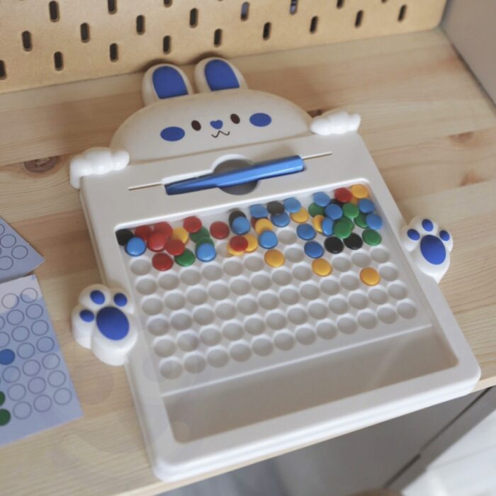 WOOPIE Tablica Magnetyczna dla Dzieci Montessori MagPad Królik - obrazek 4
