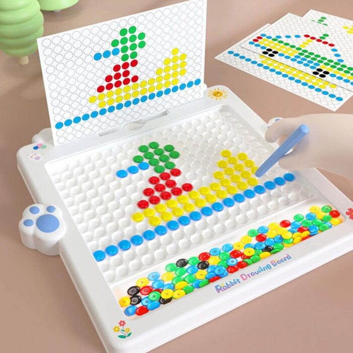 WOOPIE Tablica Magnetyczna dla Dzieci Montessori MagPad Królik - obrazek 6