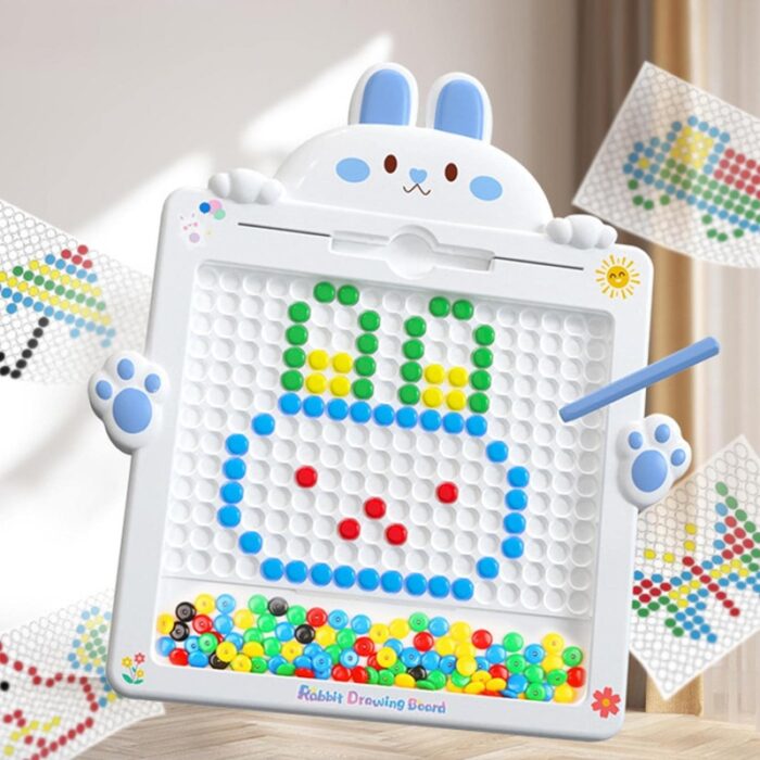 WOOPIE Tablica Magnetyczna dla Dzieci Montessori MagPad Królik - obrazek 9
