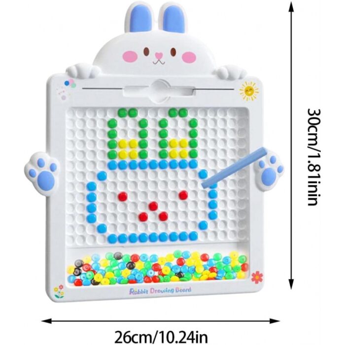 WOOPIE Tablica Magnetyczna dla Dzieci Montessori MagPad Królik - obrazek 11