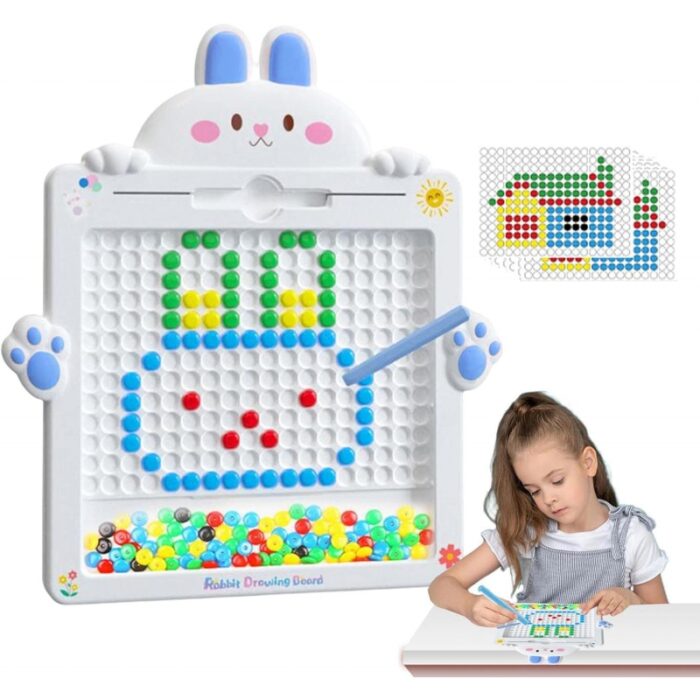 WOOPIE Tablica Magnetyczna dla Dzieci Montessori MagPad Królik - obrazek 12