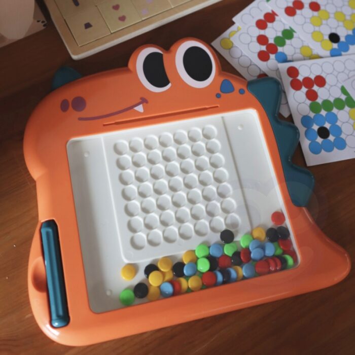 WOOPIE Tablica Magnetyczna dla Dzieci Montessori MagPad Dinozaur - obrazek 5