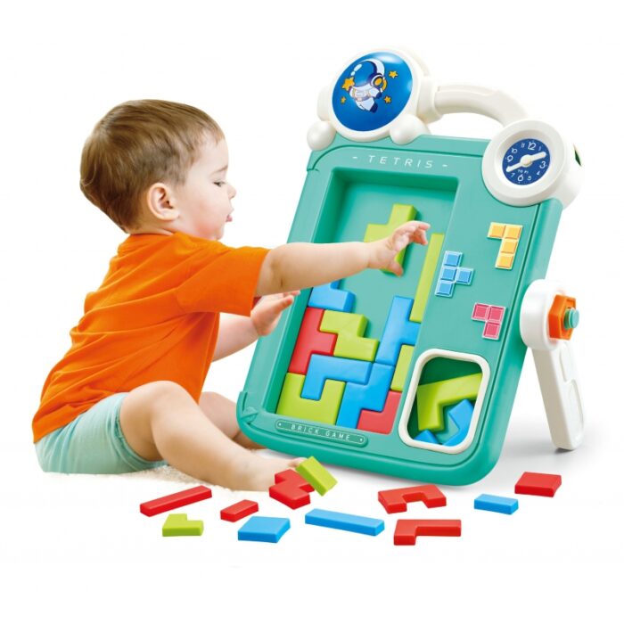 WOOPIE Dwustronna Tablica do Rysowania Gra Tetris 2w1 - obrazek 2