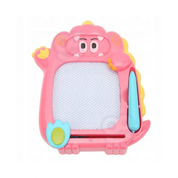 WOOPIE Znikopis Tablica Magnetyczna 2w1 Gra Zręcznościowa Pinball Flipper Różowa - obrazek 4