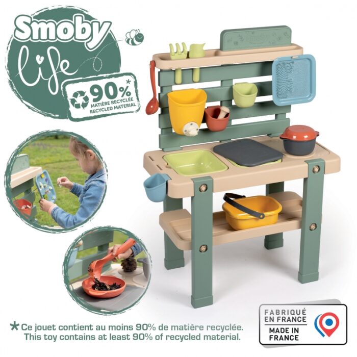 Smoby Life Kuchnia do zabawy wodą i piaskiem - obrazek 12
