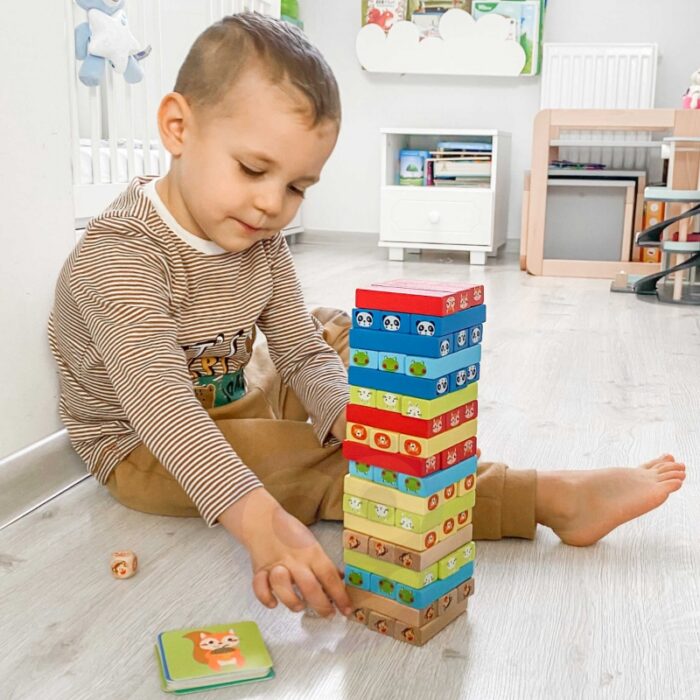 TOOKY TOY Gra Zręcznościowa Zwierzęta 82 el. - obrazek 2