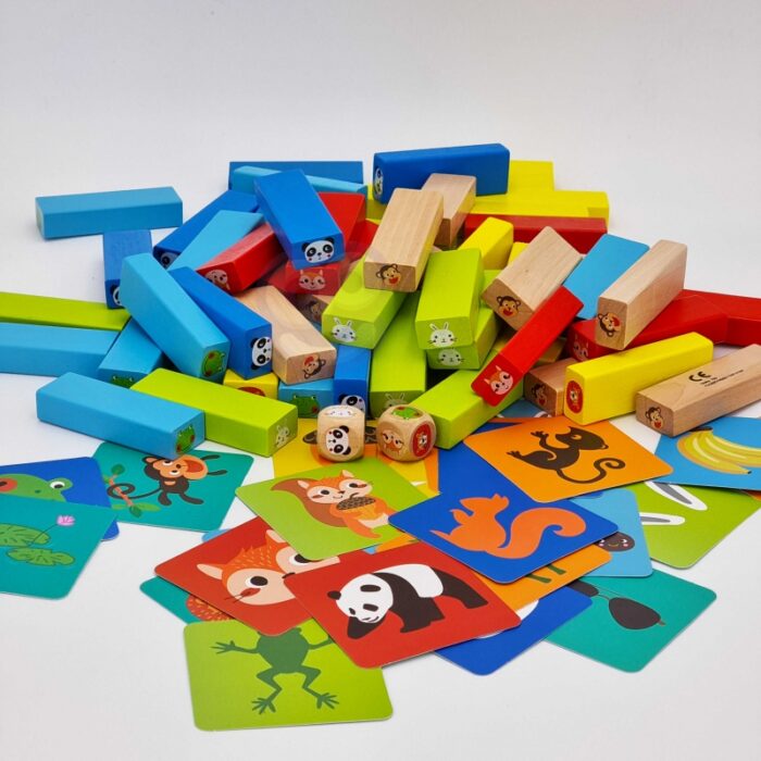 TOOKY TOY Gra Zręcznościowa Zwierzęta 82 el. - obrazek 12