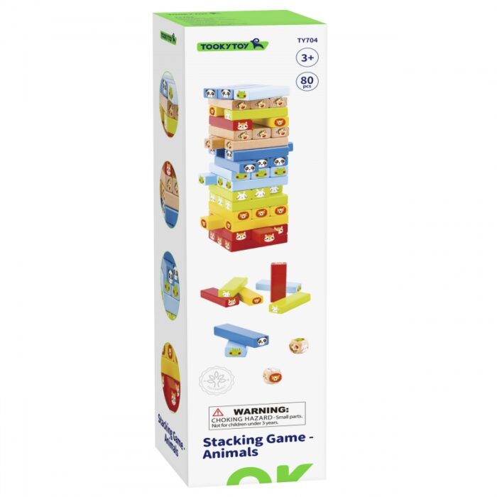 TOOKY TOY Gra Zręcznościowa Zwierzęta 82 el. - obrazek 15