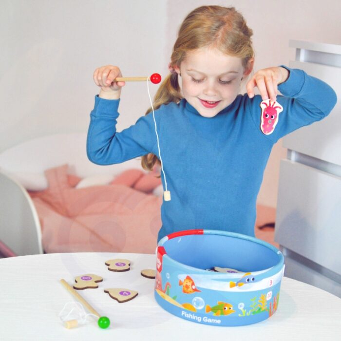 TOOKY TOY Gra Zręcznościowa Łowienie Rybek Wędkowanie - obrazek 6