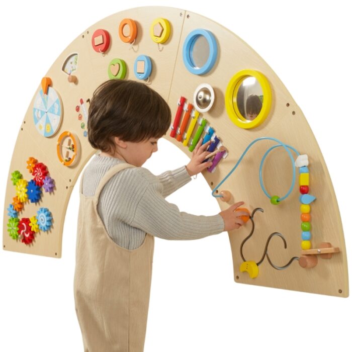 VIGA Tablica Manipulacyjna Ścienna Łuk Montessori - obrazek 6
