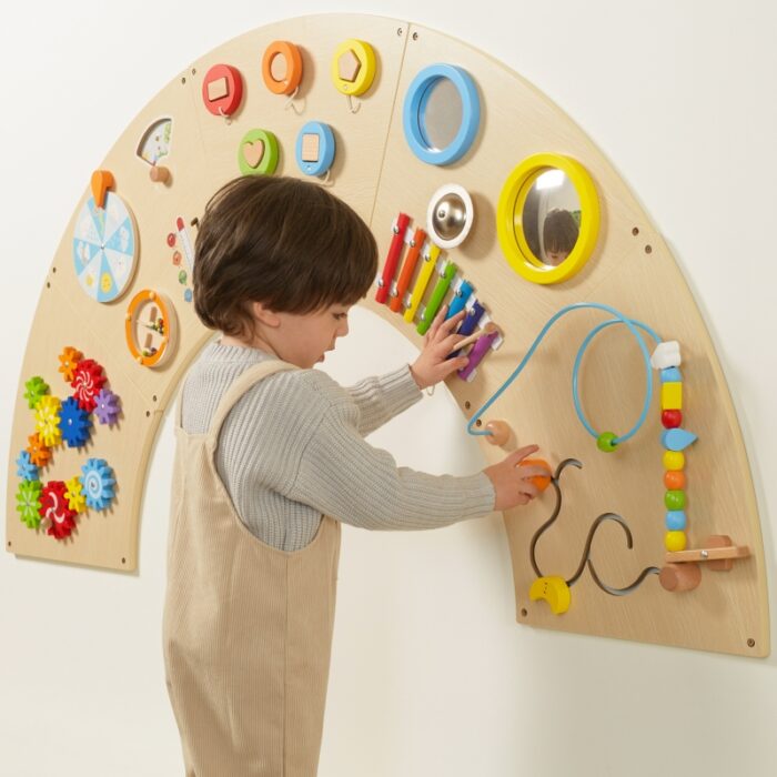 VIGA Tablica Manipulacyjna Ścienna Łuk Montessori - obrazek 7