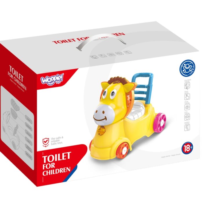 WOOPIE BABY Chodzik Jeździk Nocnik 3w1 Osiołek - obrazek 9