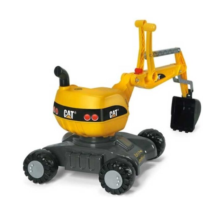 Rolly Toys RollyDigger CAT - Koparka Jeździk obrotowa Żółta - obrazek 2